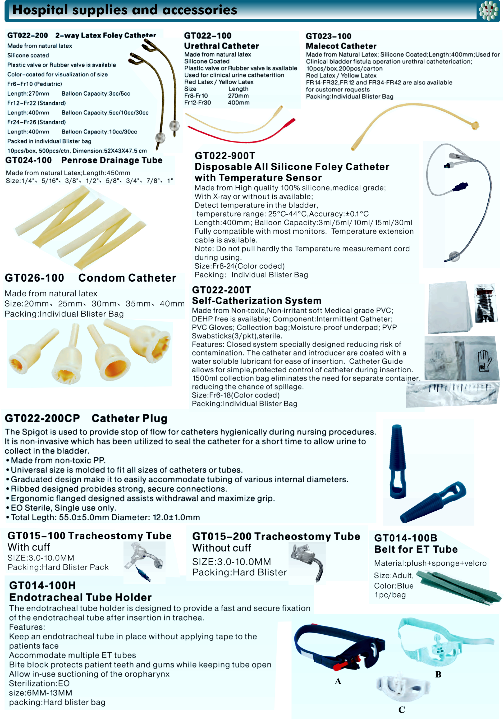 A-4 Hospital supplies and...