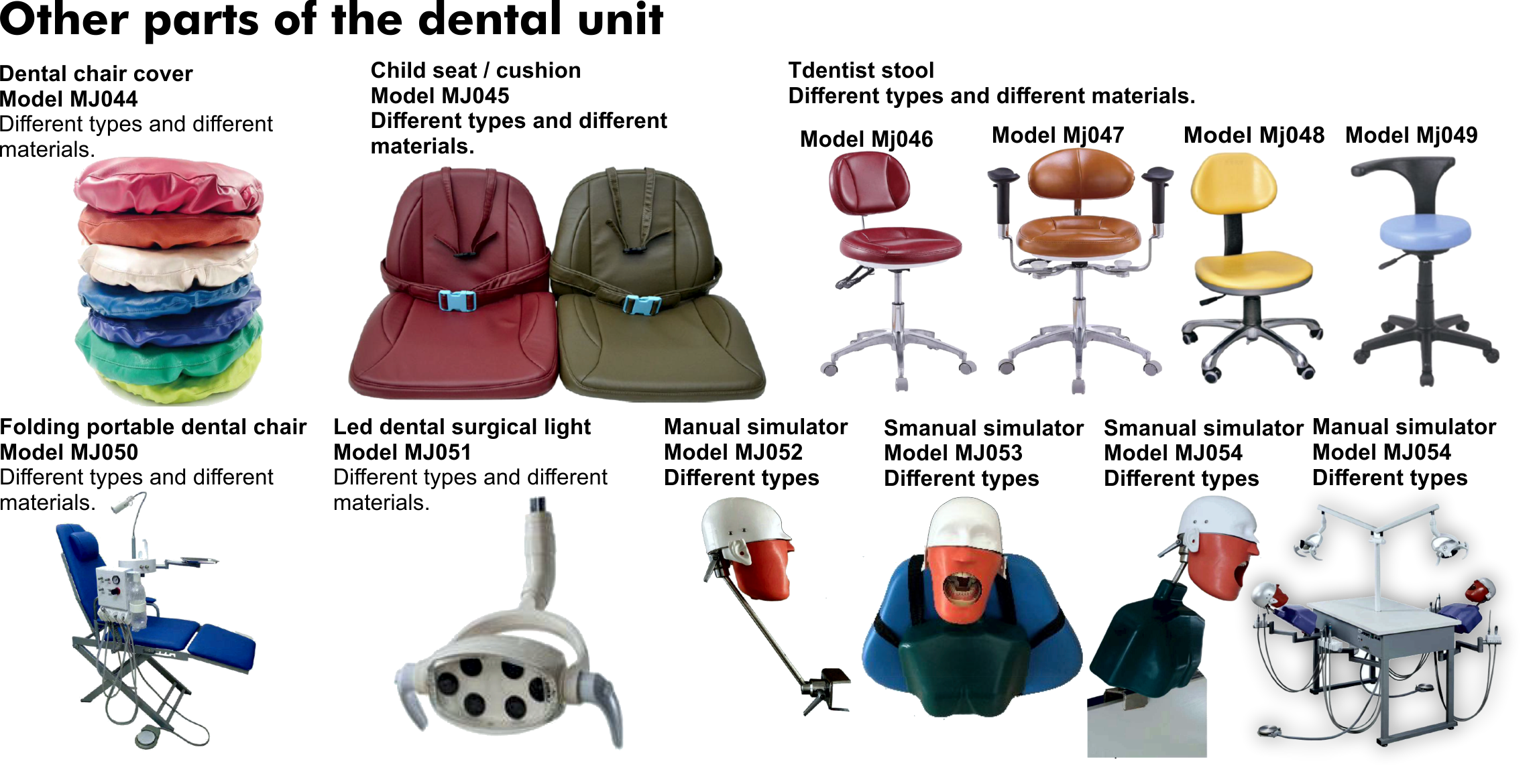 &Ntilde; - Other parts of the dental unit.png